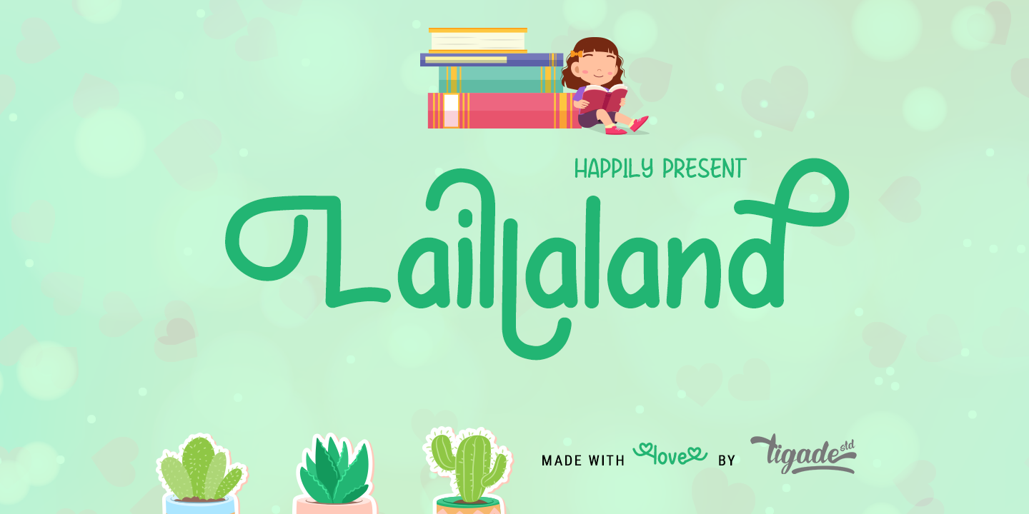 Laillaland Font preview